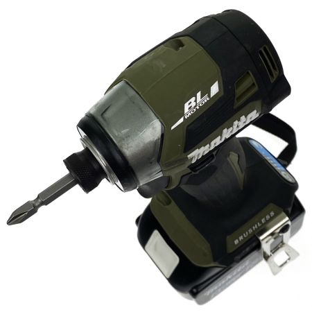  MAKITA マキタ 18V 充電式インパクトドライバ TD173DRGXO オリーブ 充電器・充電池2個・ケース付