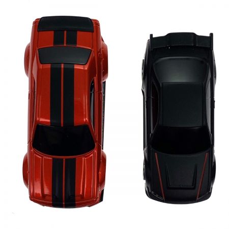   TURBO RACING ターボレーシング 1/76スケール オンロードカー C74ブラック C75レッド ラジコンカー