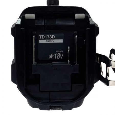  MAKITA マキタ 18V 充電式インパクトドライバ TD173DRGXB ブラック 充電器・充電池2個・ケース付