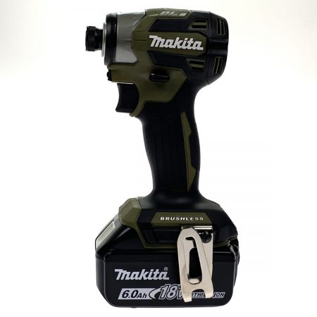 MAKITA マキタ 18V 充電式インパクトドライバ TD173DRGXO オリーブ 充電器・充電池2個・ケース付