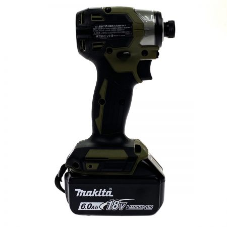  MAKITA マキタ 18V 充電式インパクトドライバ TD173DRGXO オリーブ 充電器・充電池2個・ケース付
