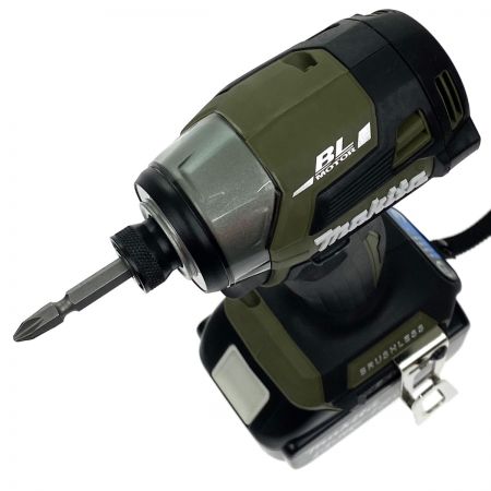  MAKITA マキタ 18V 充電式インパクトドライバ TD173DRGXO オリーブ 充電器・充電池2個・ケース付