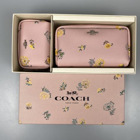  COACH コーチ コスメポーチ ミニポーチ セット 2516 ピンク