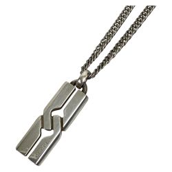 ## GUCCI グッチ ノット インフィニティ ネックレス SV925 シルバー チェーン非正規品 313466-J8400/8106 Cランク