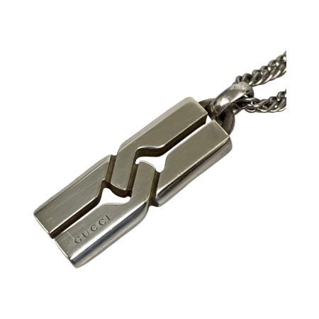  GUCCI グッチ ノット インフィニティ ネックレス SV925 シルバー チェーン非正規品 313466-J8400/8106