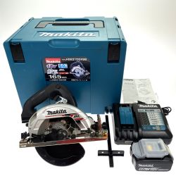 ## MAKITA マキタ 18V 165mm充電式マルノコ HS631DGXSB 黒 充電器・充電池1個・ケース付 厚切りモデル Cランク