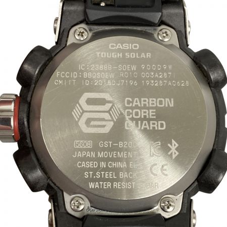  CASIO カシオ G-SHOCK タフソーラー 腕時計 デジアナ GST-B200-1AJF