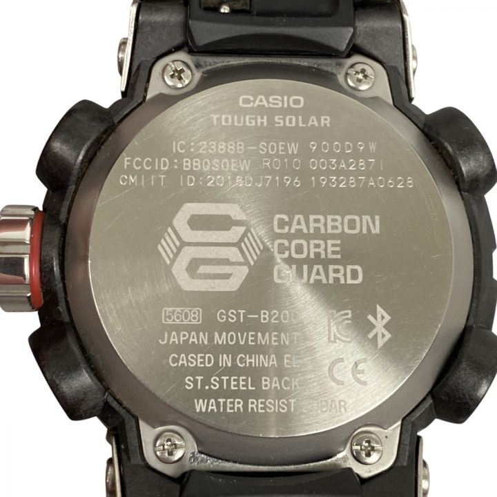 G-SHOCK G-STEEL GST-B200B-1AJF 美中古品。 G-STEEL 中古 CASIO