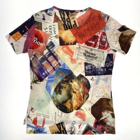  Vivienne Westwood ヴィヴィアン・ウエストウッド Tシャツ オーブ刺繍 サイズ44(Sサイズ相当) VW-24-75382