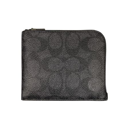  COACH コーチ 3-IN-1 Lジップ ウォレット・シグネチャー キャンバス L字ラウンドファスナー CJ881