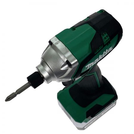  MAKITA マキタ 14.4V 充電式インパクトドライバ MTD001DSAX グリーン 充電器・充電池2個・ケース付