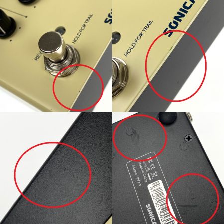  SONICAKE ディレイ＆リバーブ エフェクター Levitate QDS-02