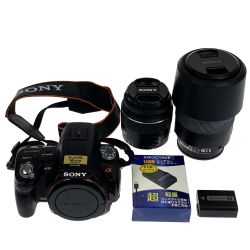 ## SONY ソニー デジタル一眼カメラ α33 SLT-A33 レンズセット Cランク