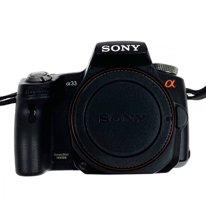 SONY ソニー デジタル一眼カメラ α33 SLT-A33 レンズセット - 中古家電