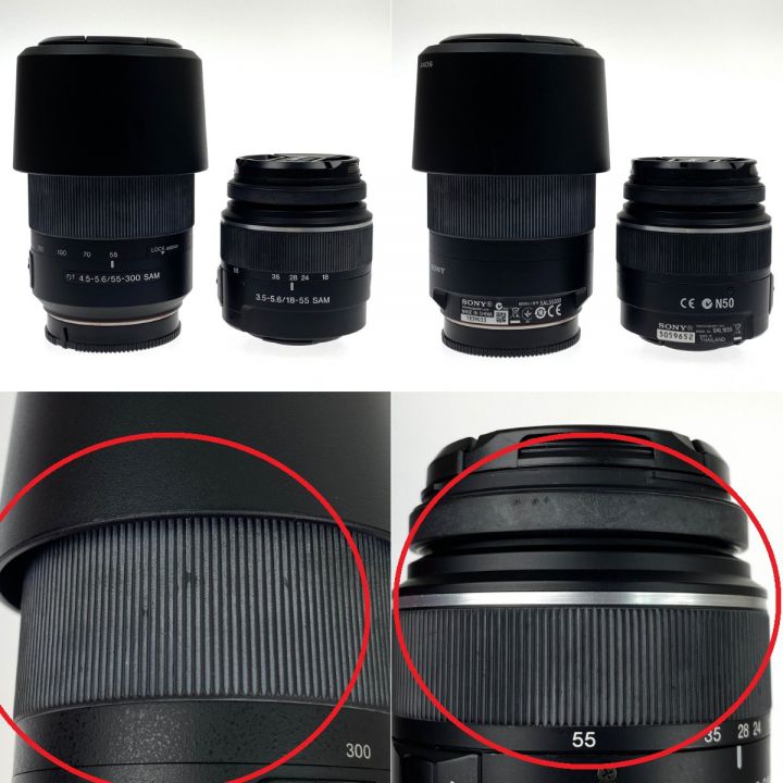 単焦点50mm付❤️トリプルレンズセット●iPhoneに転送OK❤️α33 中古品 単焦点50mm付❤️トリプルレンズセット○iPhoneに転送OK❤️α33 中古