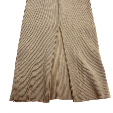  COCO Deal ココディール オーガンジーシャツ×ニットワンピースセット Sサイズ 72535104A ベージュ 未使用