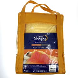 ## ショップジャパン トゥルースリーパー ホオンテック掛け布団 シングルロング 陽だまりイエロー 未使用 Sランク