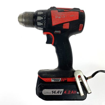  Panasonic パナソニック 充電ドリルドライバー 14.4V/18V EZ74A9LJ2G レッド 充電器・充電池1個・ケース付