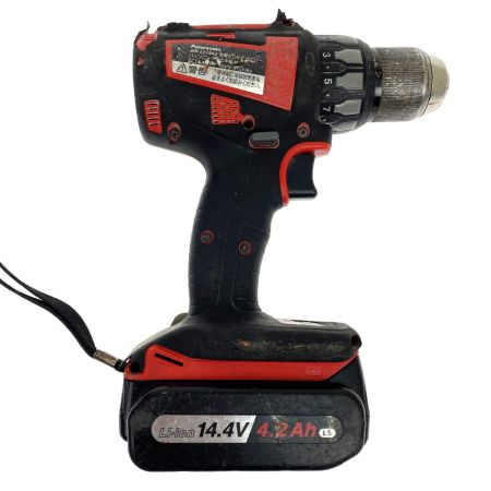  Panasonic パナソニック 充電ドリルドライバー 14.4V/18V EZ74A9LJ2G レッド 充電器・充電池1個・ケース付