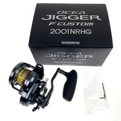 ## SHIMANO シマノ 19 オシアジガー F カスタム 2001NRHG 左ハンドル 04005 異音有 Bランク