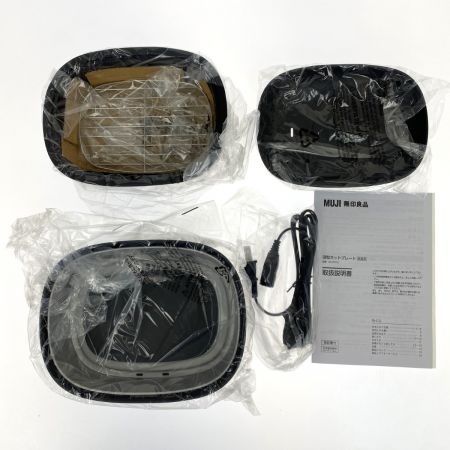  Ryohin Keikaku Co., Ltd. 無印 良品計画 深型ホットプレート MJ-HPFK2 黒 未使用品