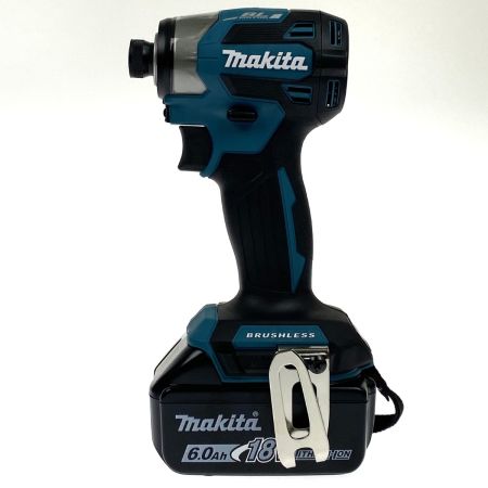  MAKITA マキタ 18V 充電式インパクトドライバ TD173DRGX ブルー 充電器・充電池2個・ケース付