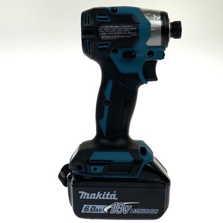  MAKITA マキタ 18V 充電式インパクトドライバ TD173DRGX ブルー 充電器・充電池2個・ケース付