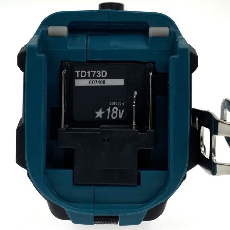  MAKITA マキタ 18V 充電式インパクトドライバ TD173DRGX ブルー 充電器・充電池2個・ケース付