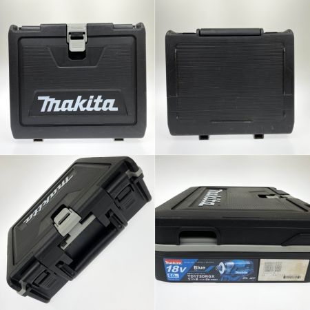  MAKITA マキタ 18V 充電式インパクトドライバ TD173DRGX ブルー 充電器・充電池2個・ケース付