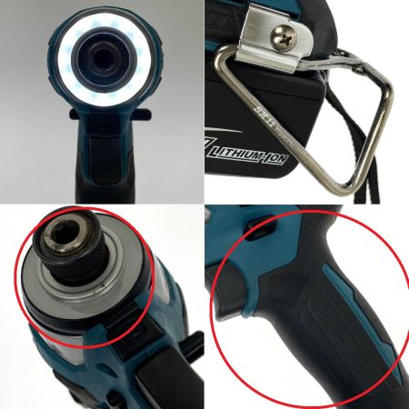  MAKITA マキタ 18V 充電式インパクトドライバ TD173DRGX ブルー 充電器・充電池2個・ケース付