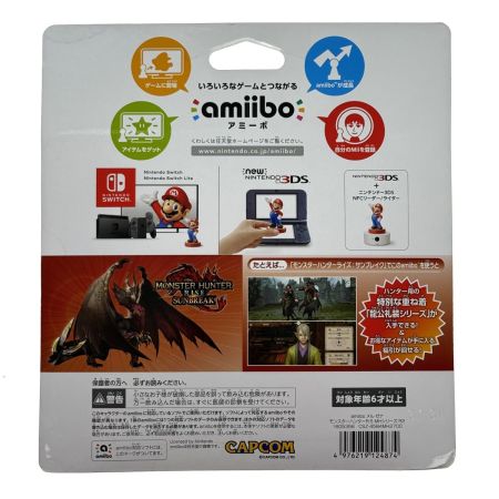  amiibo メル・ゼナ モンスターハンターライズ：サンブレイク 未使用品