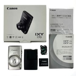 ## CANON キャノン IXY 170 PC2195 シルバー コンパクトデジタルカメラ 動作確認済み Bランク