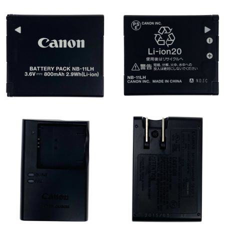  CANON キャノン IXY 170 PC2195 シルバー コンパクトデジタルカメラ 動作確認済み