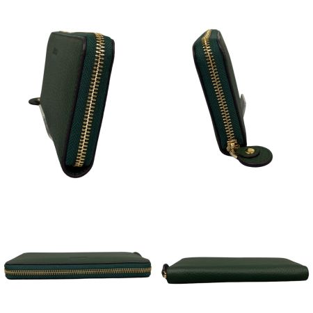  BARCOS バルコス GLウォレット ラウンド型財布 チルコロR カードケース付き BTV338 グリーン