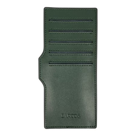  BARCOS バルコス GLウォレット ラウンド型財布 チルコロR カードケース付き BTV338 グリーン