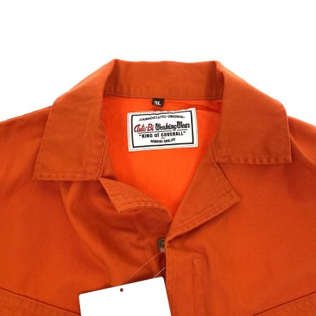  Auto-Bi Working Wear つなぎ服 2600 オレンジ 3Lサイズ 長袖