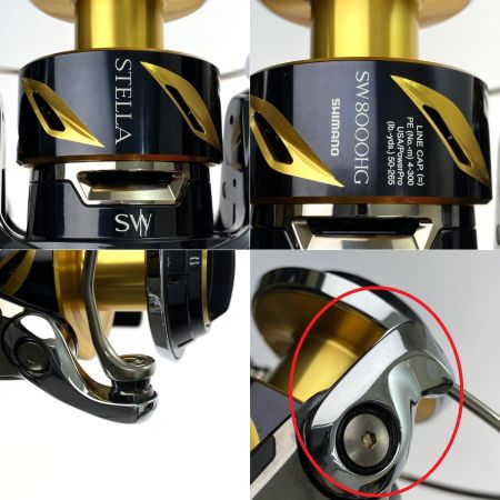  SHIMANO シマノ 19 ステラ SW 8000HG 03965 シャリ感有り