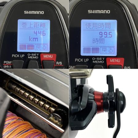  SHIMANO シマノ 18 プレイズ 3000XP 電動リール 03980 本体のみ 巻上距離44.6km/使用時間99.5時間