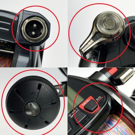  SHIMANO シマノ 18 プレイズ 3000XP 電動リール 03980 本体のみ 巻上距離44.6km/使用時間99.5時間