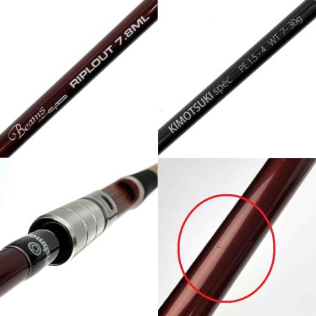  Fishman フィッシュマン Beams RIPLOUT 7.8ML ビームス リプラウト キモツキスペック