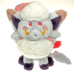 ## ポケモンセンター ふわふわ抱きぬいぐるみ ヒスイゾロア 紙タグ付き Bランク