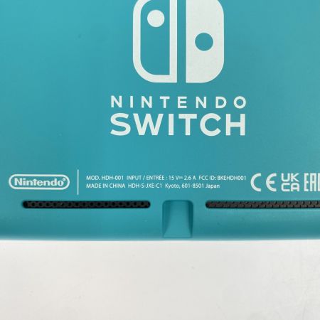  Nintendo ニンテンドウ Switch Lite HDH-001 ターコイズ