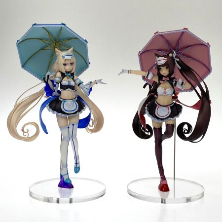  MIMEYOI ネコぱら バニラ ショコラ レースクイーン ver. 1/7 2つセット 開封品