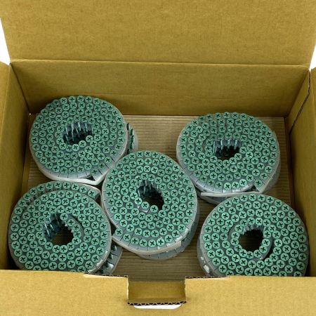  HITACHI 日立 ロール連結ねじ 32mm 木質下地用 SV3932H シルバーグリーン 100本×20巻 2箱セット