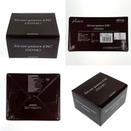  SHIMANO シマノ 21 スコーピオンDC 150HG 右巻き 150HG ベイトリール