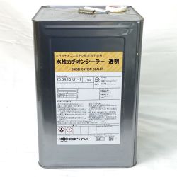 ## 日本ペイント 水性カチオンシーラー  U1-1 透明 15kg 2025.4.15 U1-1 塗料 Sランク