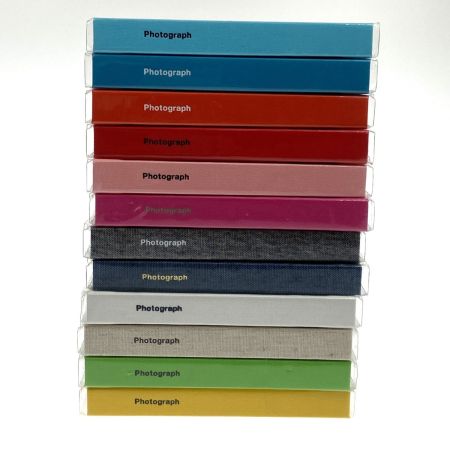  デルフォニックス フォトアルバム まとめ ベーシックSサイズ12個・リングLサイズ1個（リフィル4セット付）