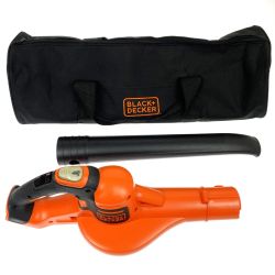 ## BLACK+DECKER ブラックアンドデッカー 18V 2.0Ah コードレスブロワー GWC1820PC 本体のみ Bランク