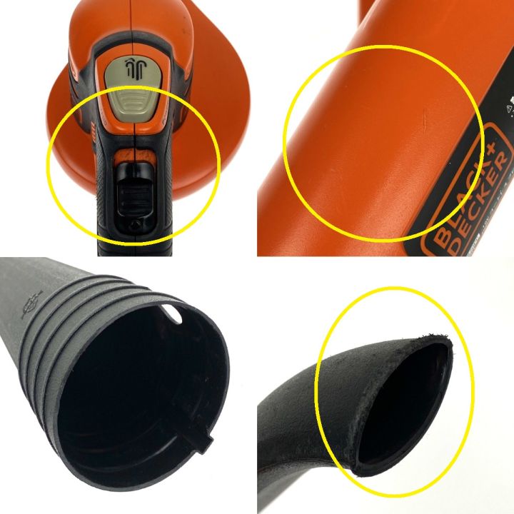 BLACK+DECKER ブラックアンドデッカー 18V 2.0Ah コードレスブロワー 