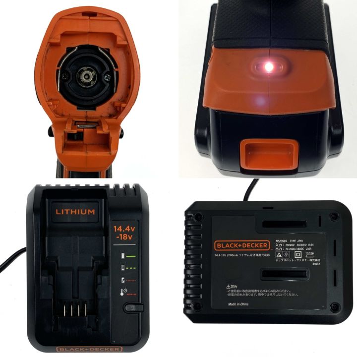 BLACK+DECKER ブラックアンドデッカー 18V マルチツール EVO183P1 充電  